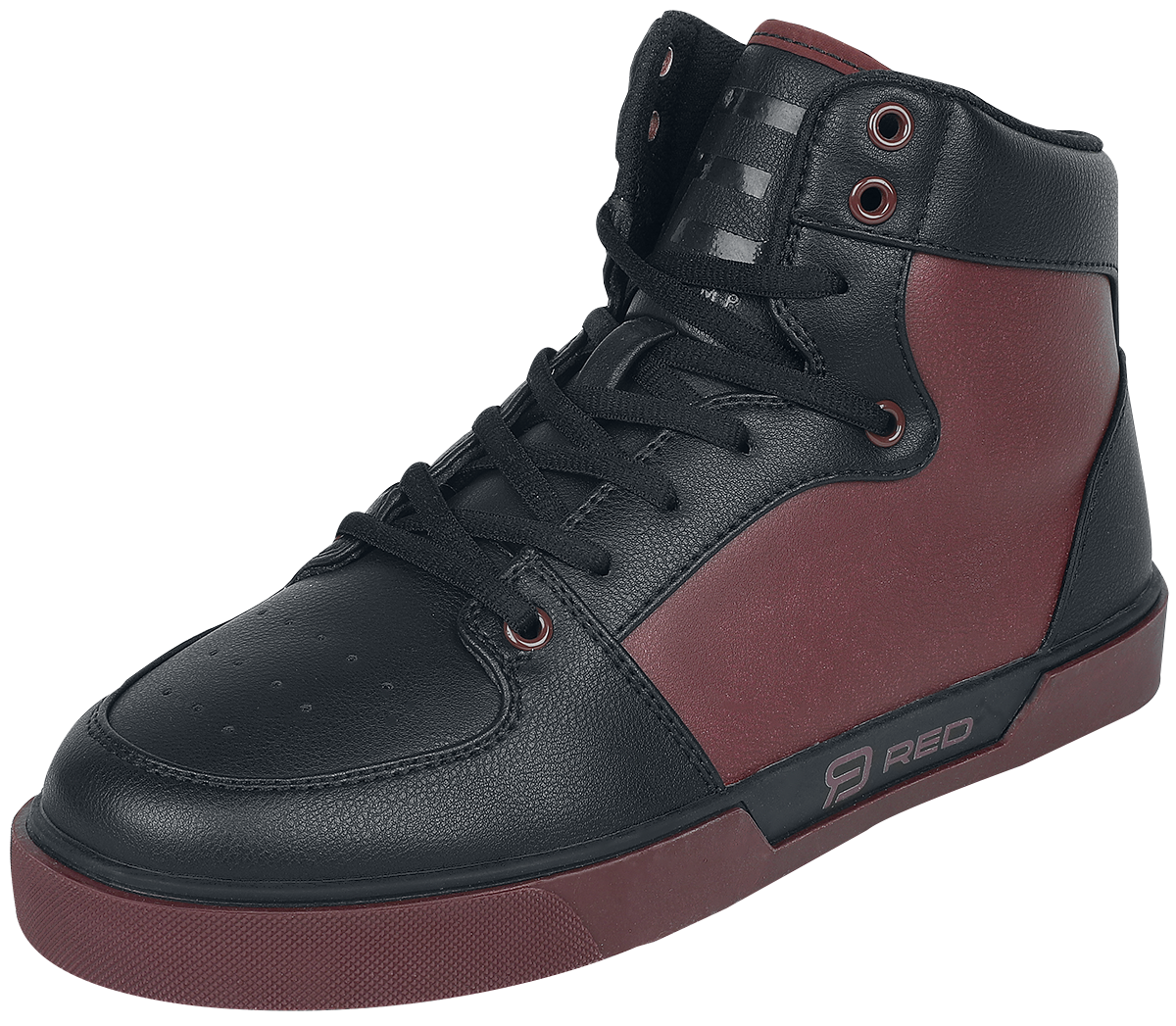 RED by EMP - HighCut Sneaker - Sneaker high - schwarz| rot - EMP Exklusiv!