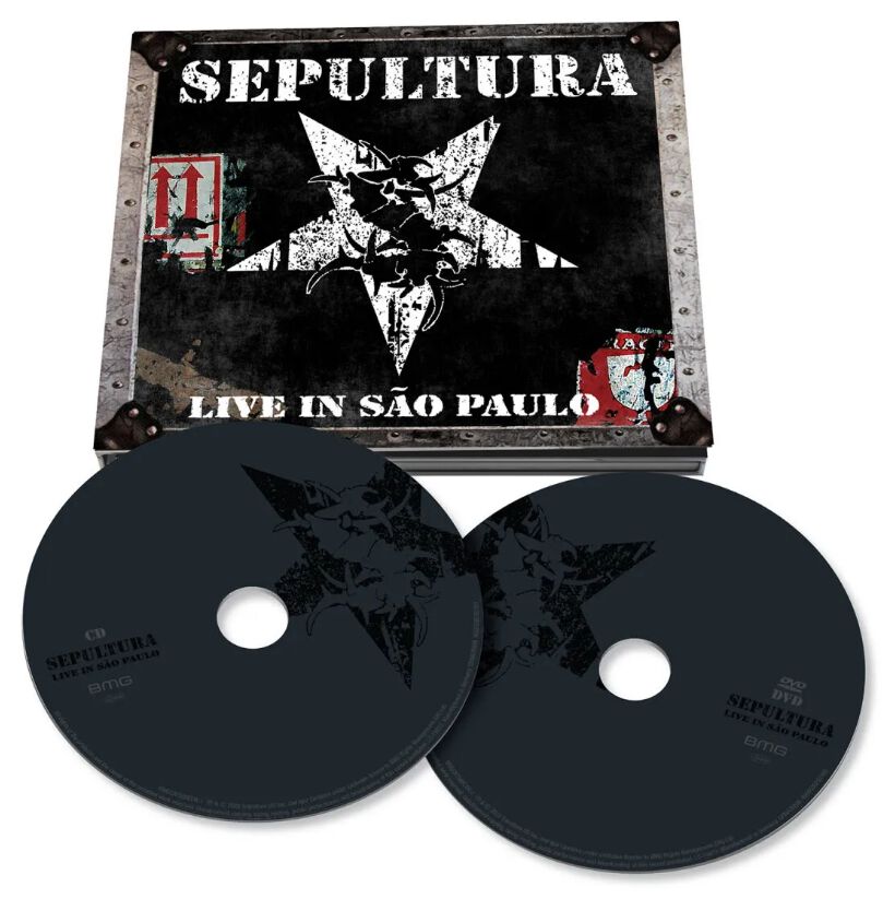 Sepultura Live in Sao Paulo CD multicolor Sepultura Live in Sao Paulo CD multicolor
