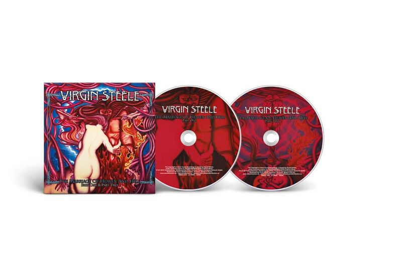 The Marriage Of Heaven & Hell Part One & Part Two von Virgin Steele - 2-CD (Standard)