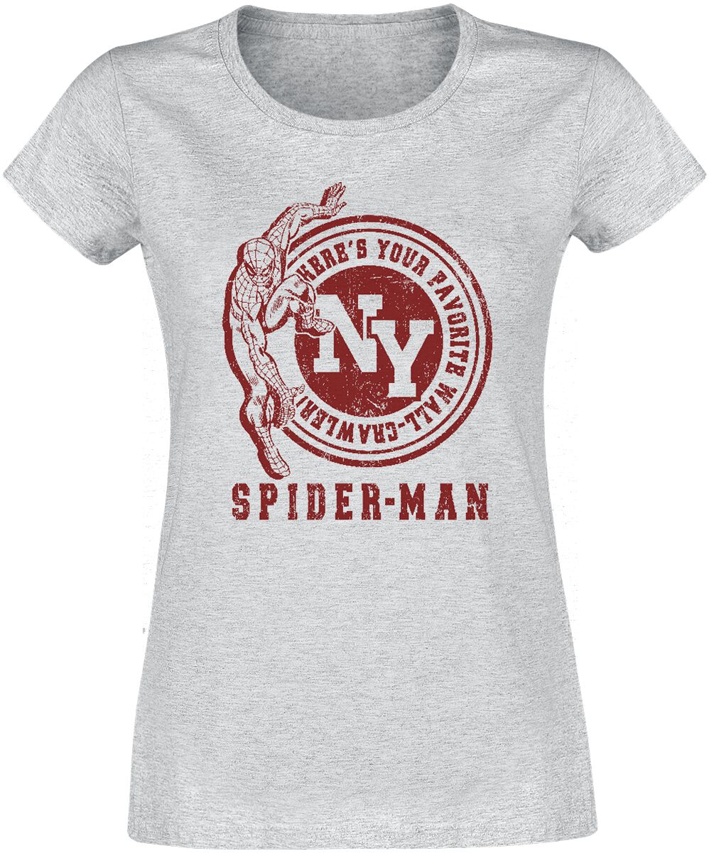 Spider-Man Wall Crawler T-Shirt grau