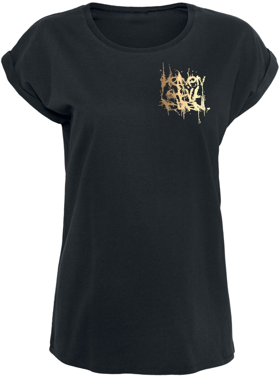 T-Shirt Manches courtes de Heaven Shall Burn - Endzeit - L à XL - pour Femme - noir
