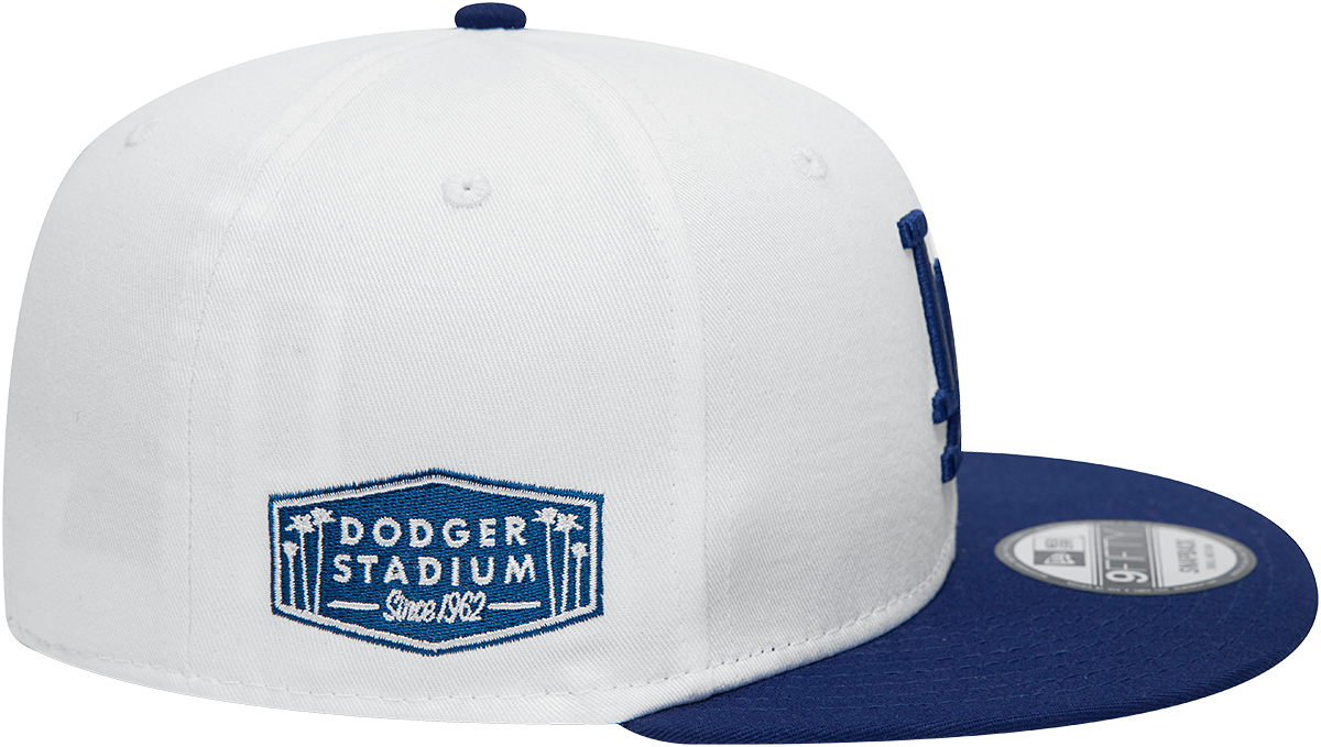 New Era - MLB White Crown Patches 9FIFTY Los Angeles Dodgers Cap multicolor
