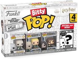 Voldemort, Draco, Bellatrix + Mystery Figur (Bitty Pop! 4 Pack) Vinyl Figuren, Harry Potter, Funko Bitty Pop!