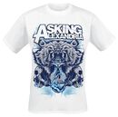 Bear Skull, Asking Alexandria, T-Shirt