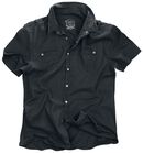 Wire Shirt, Black Premium by EMP, Kurzarmhemd