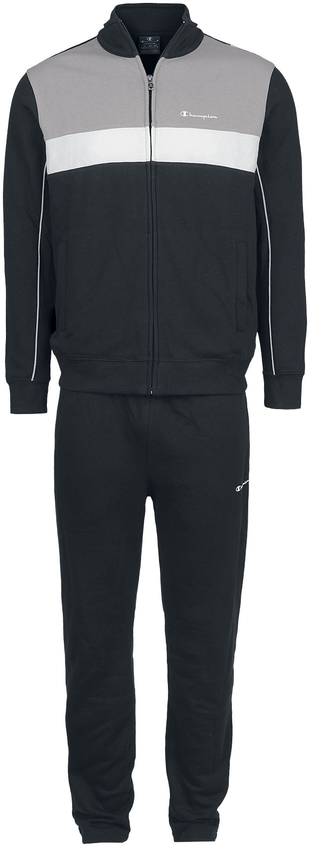 Sweatsuits Full Zip Suit Trainingsanzug schwarz von Champion