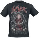 Dripping Pentagram Skull, Slayer, T-Shirt