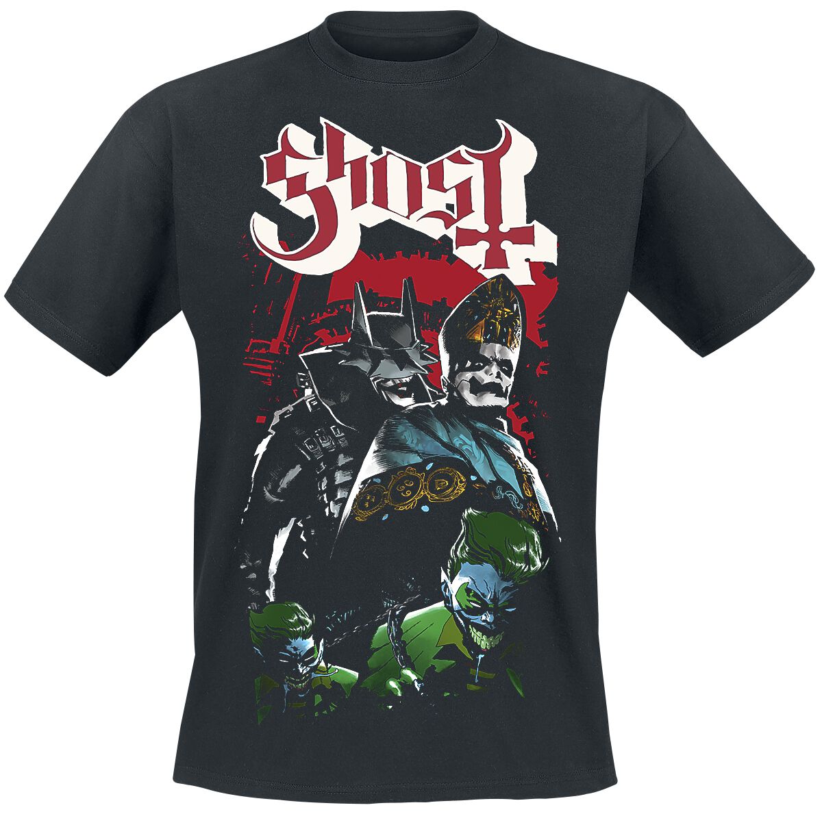 Ghost Ghost Dark Nights Death Metal – DC T-Shirt schwarz