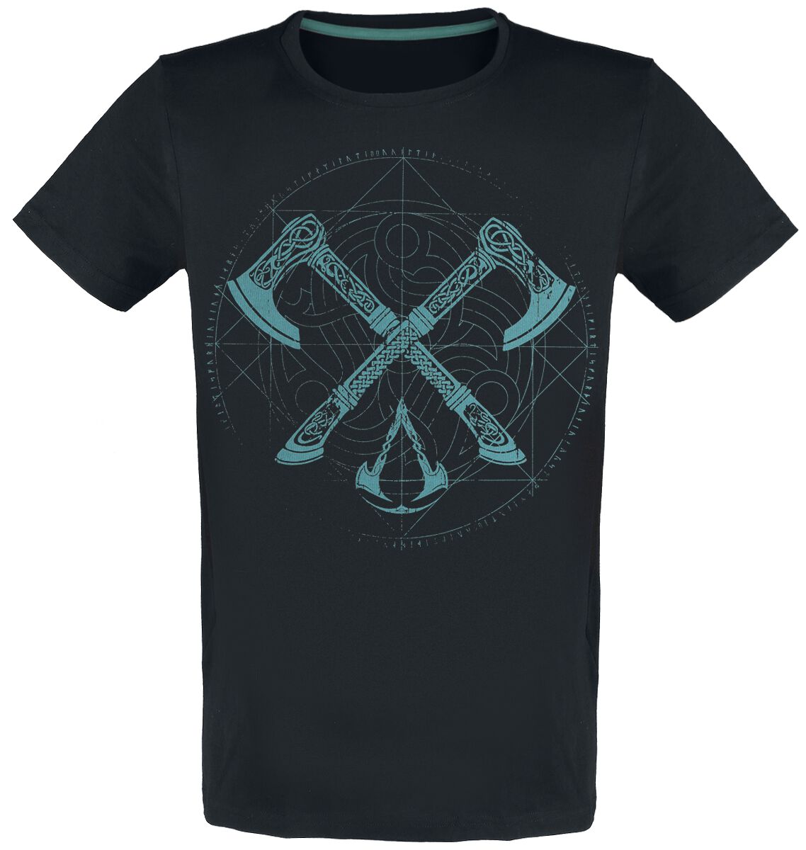 Image of Assassin's Creed Valhalla - Axes T-Shirt schwarz