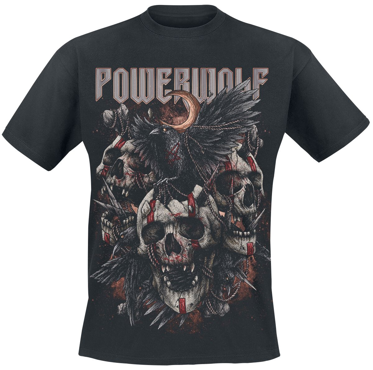 Powerwolf T-Shirt - Dead Boys Don`t Cry - S bis XXL - für Männer - Größe L - schwarz  - Lizenziertes Merchandise!