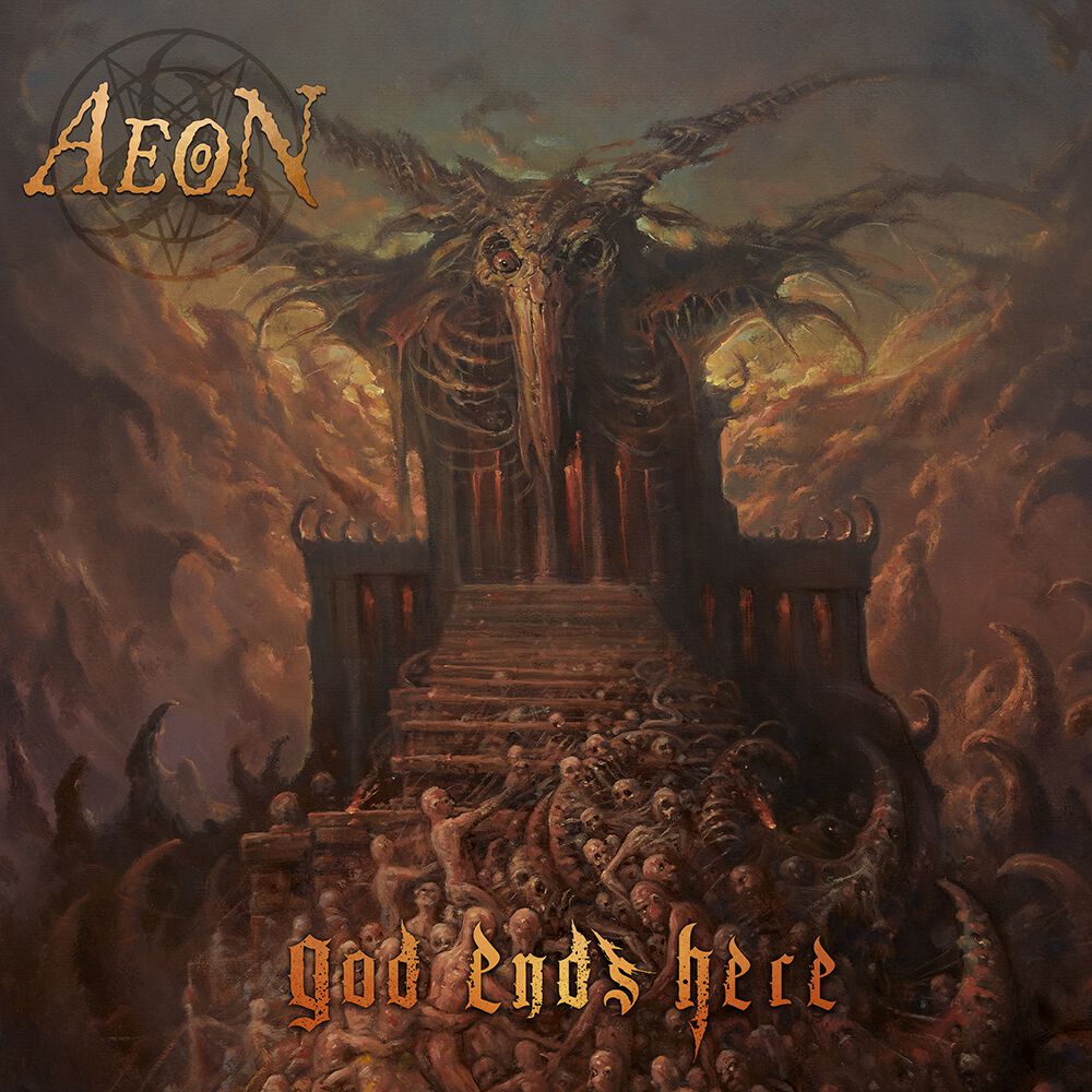 Image of Aeon God ends here CD Standard