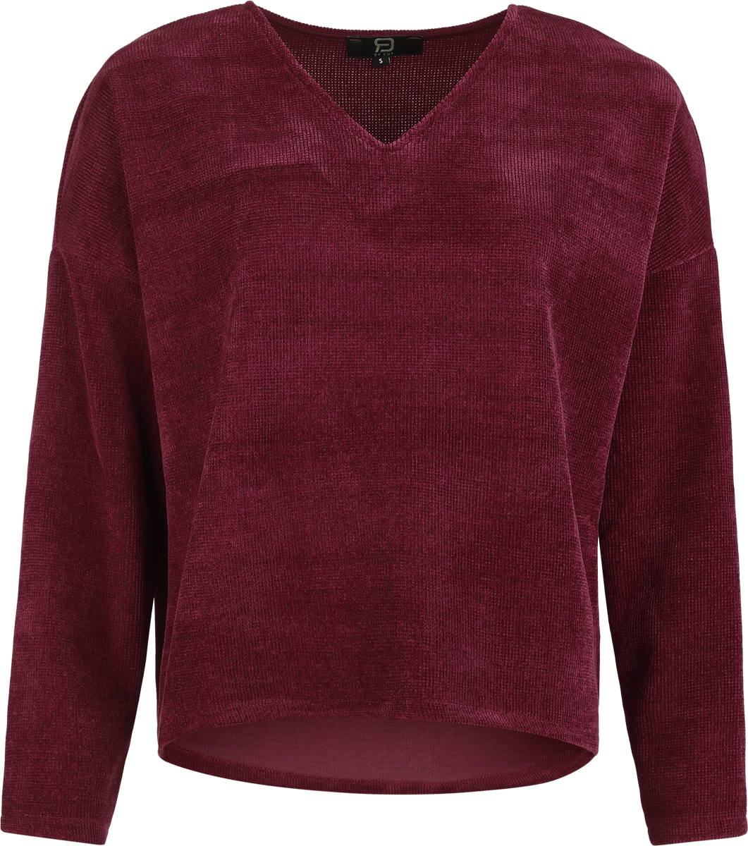 RED by EMP  Long-sleeve Shirt - Cosy Cord - for Women - red