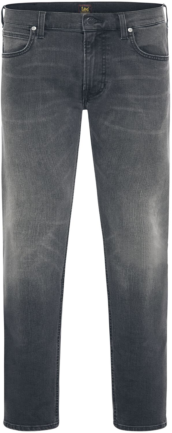 Image of Lee Jeans Luke Slim Tapered Fit Moto Grey Jeans grau