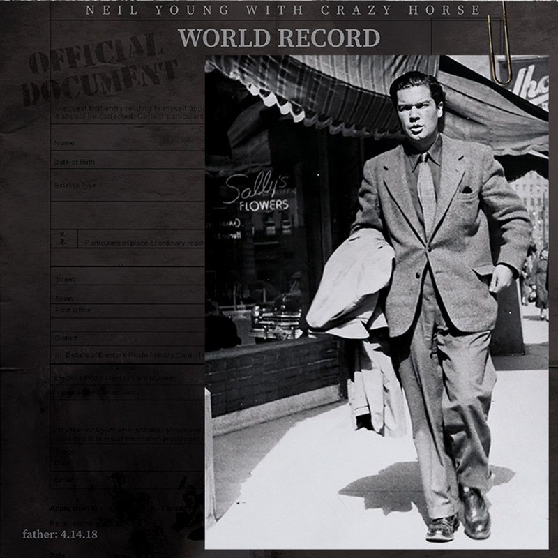 Neil Young & Crazy Horse World record LP multicolor