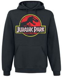 Distressed Logo, Jurassic Park, Kapuzenpullover