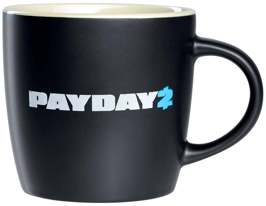 Payday 2 - Overkill Washington Tasse schwarz weiß