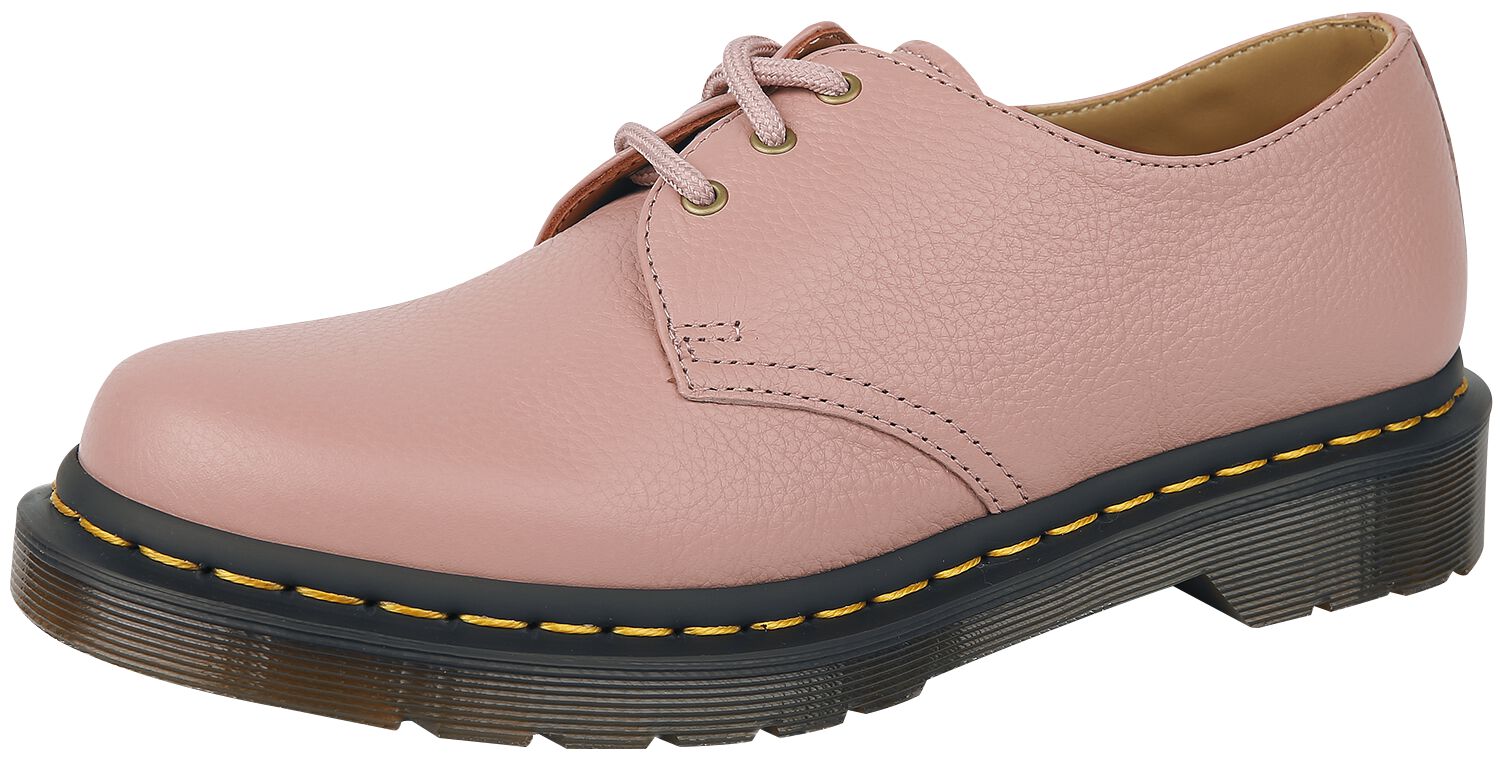 Chaussures à lacets de Dr. Martens - 1461 - Peach Beige Virginia - EU36 à EU39 - pour Femme - beige