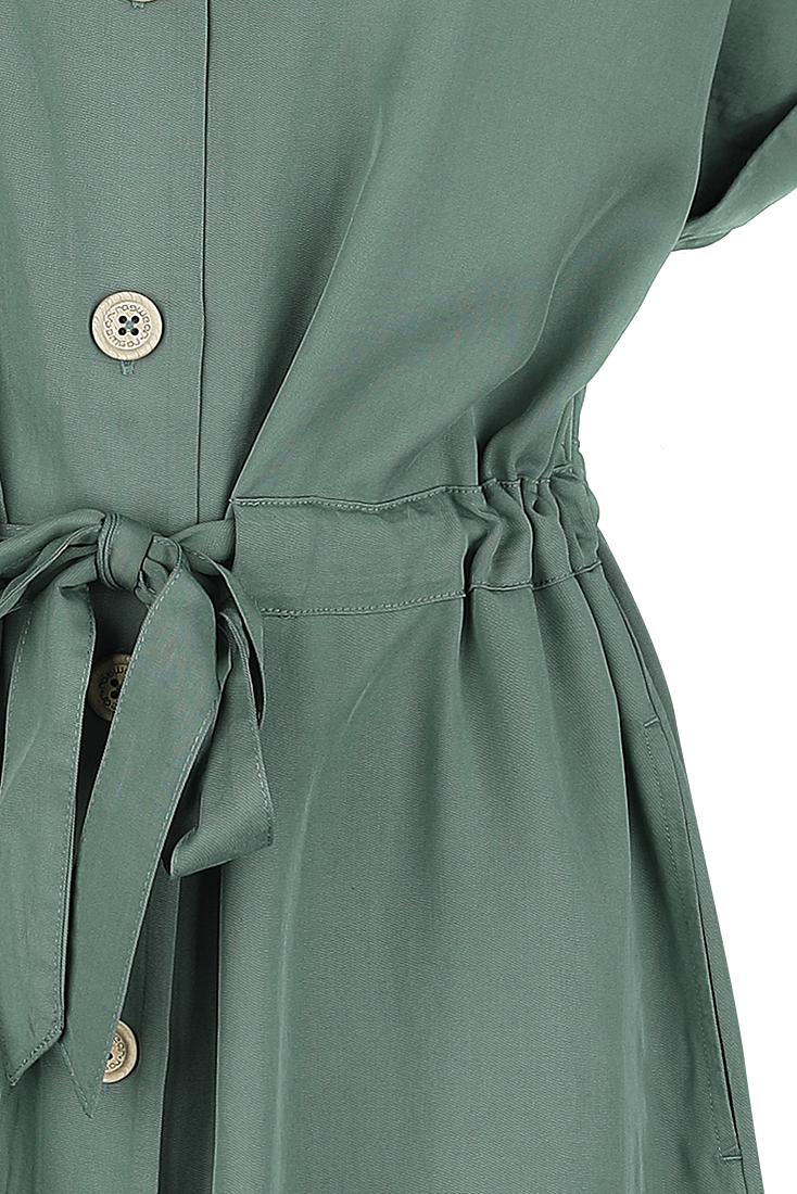 Ragwear Purah Mittellanges Kleid oliv