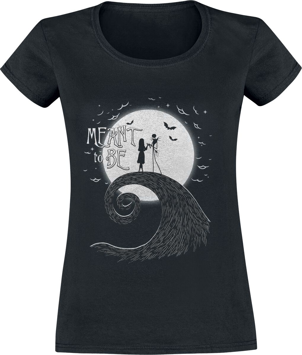 The Nightmare Before Christmas Meant To Be T-Shirt black