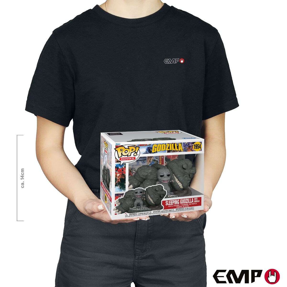 Funko Pop! Movies Figura De Vinyl Godzilla: Sleeping Godzilla With Minilla 1954 Godzilla Objecto Derivado