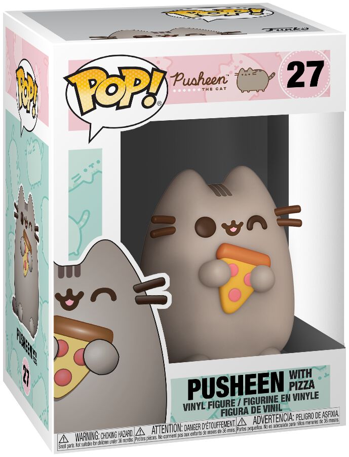 Pusheen Pusheen with Pizza Vinyl Figure 27 Funko Pop! multicolor 44523