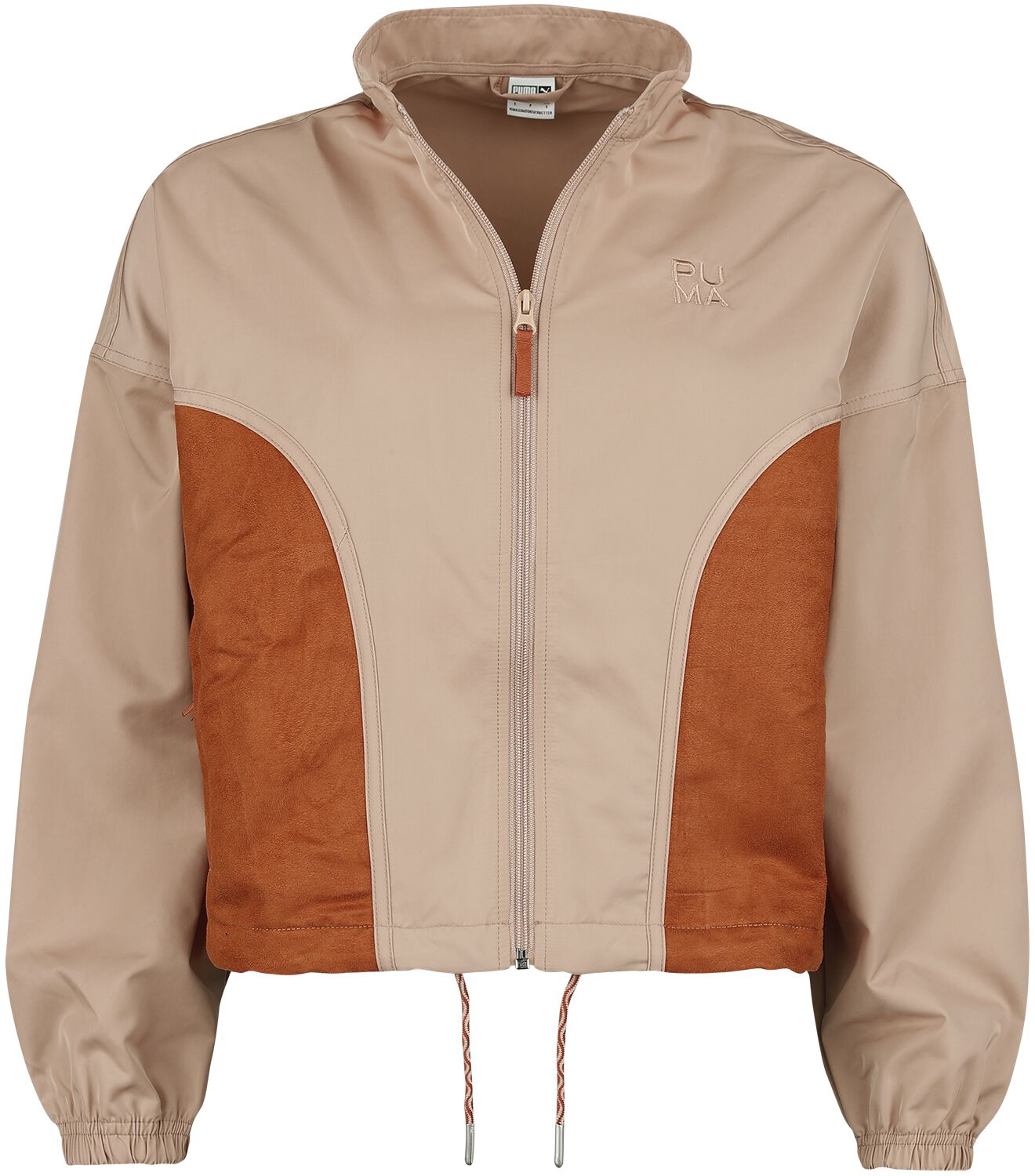 Image of Felpa tuta di Puma - INFUSE woven jacket - XS a XL - Donna - beige