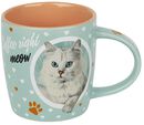 Cat Lover Coffee Right Meow, Cat Lover, Tasse