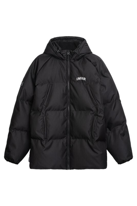 Unfair Athletics Winterjacke - CURVED WINTER JACKET - M bis 3XL - für Männer - Größe M - schwarz
