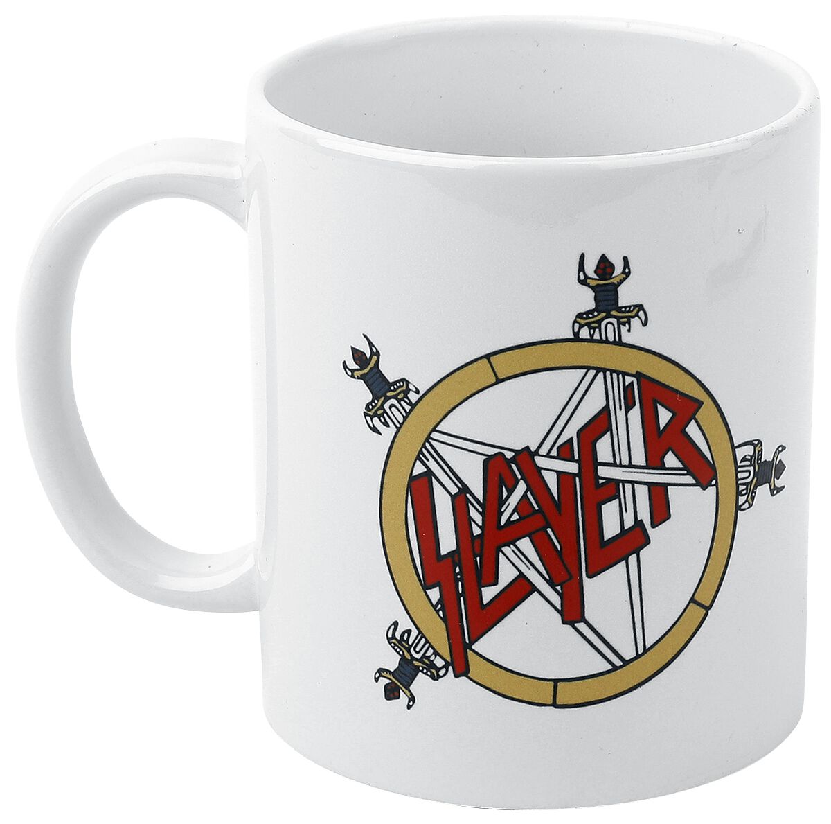 Slayer Pentagram Cup white