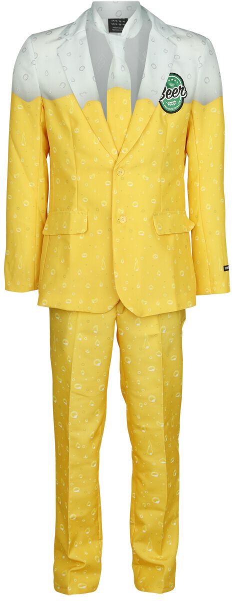 OppoSuits Suitmeister - Premium Beer Yellow - Bieranzug Kostüm multicolor
