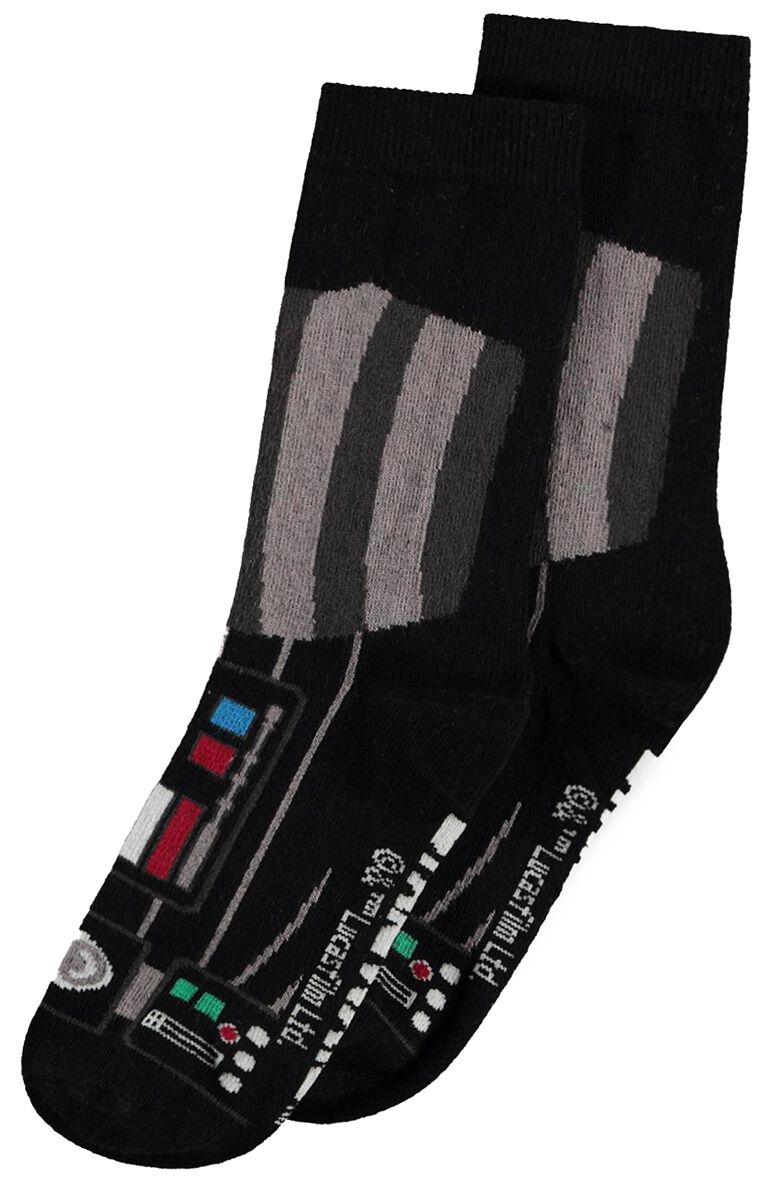 Darth Vader Chest Socken multicolor von Star Wars