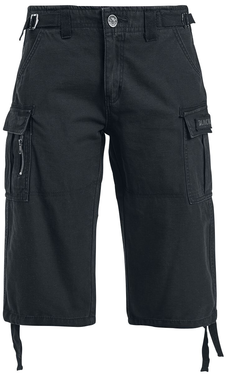 Black Premium by EMP Army Vintage Shorts Short schwarz in 32