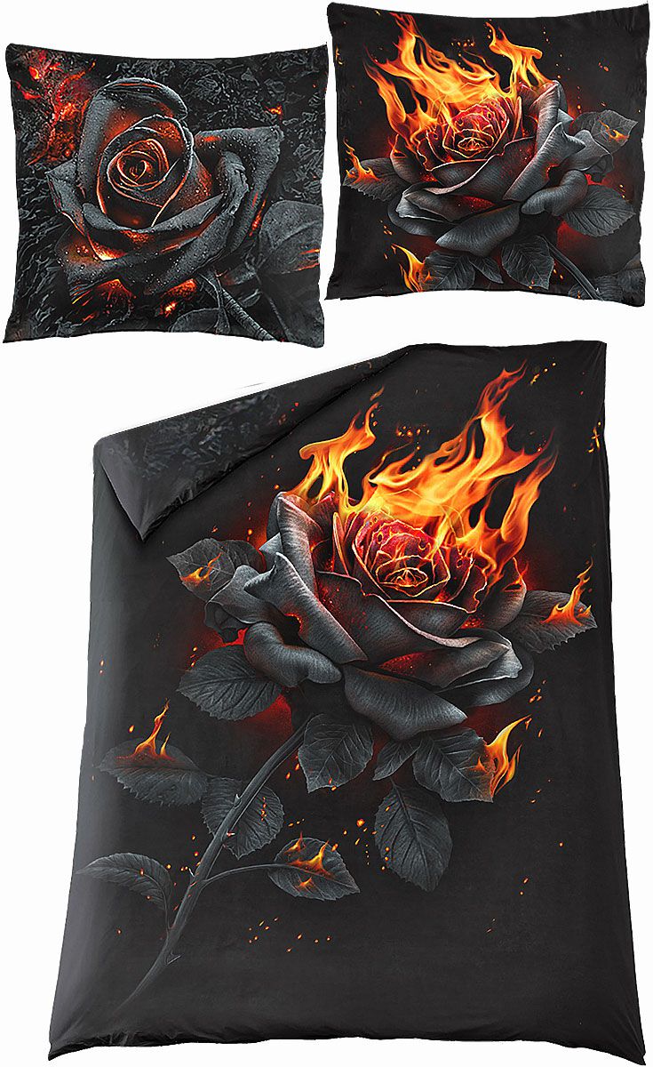 Burnt Rose | Spiral Bettwäsche