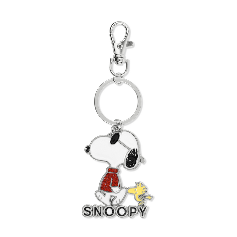 Peanuts  Keyring Pendant - Snoopy & Woodstock - multicolour