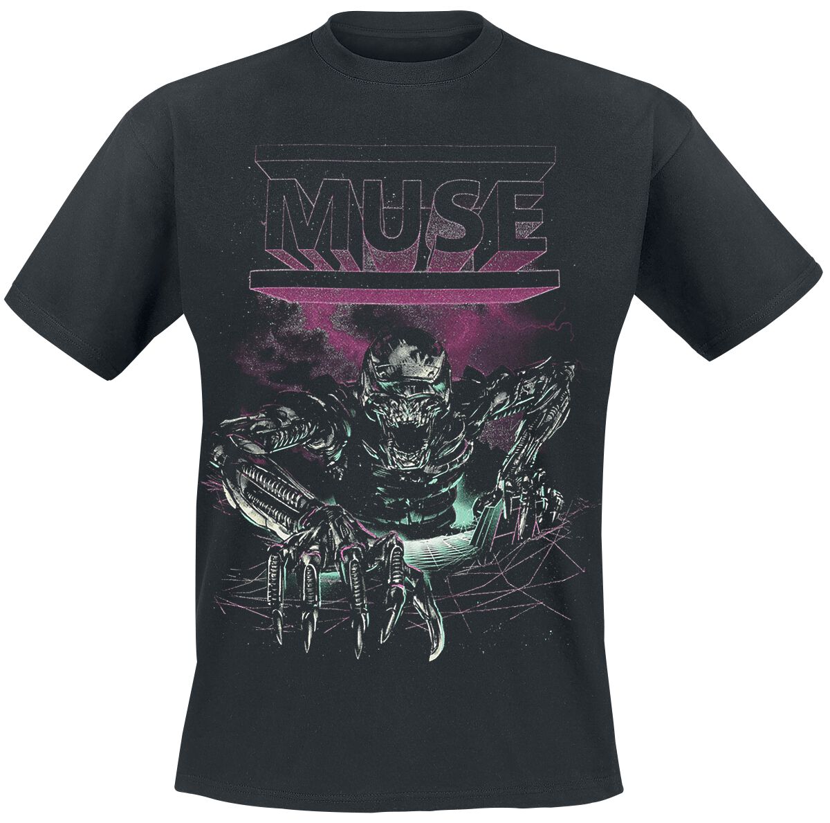 Image of Muse Murph Euro Tour Werchter T-Shirt schwarz