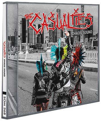 Image of The Casualties Chaos sound CD Standard