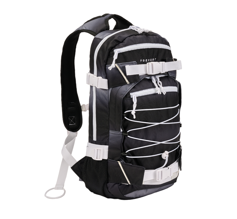 Forvert  Backpack - Louis Pathway - black-white