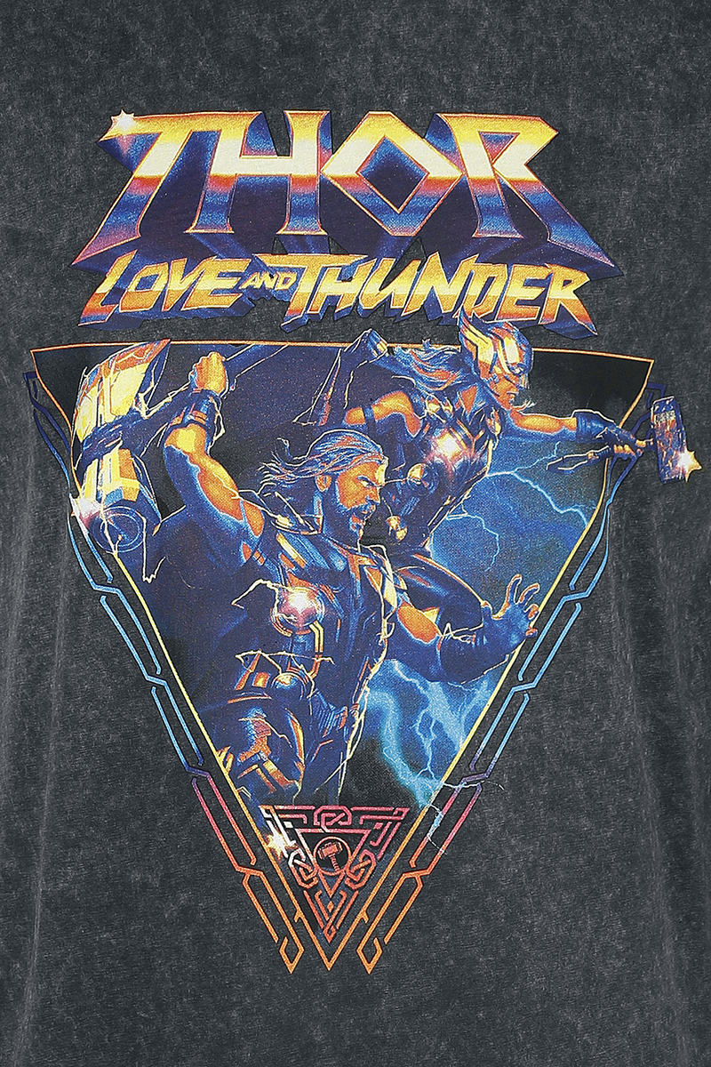 Thor Love And Thunder T-Shirt schwarz