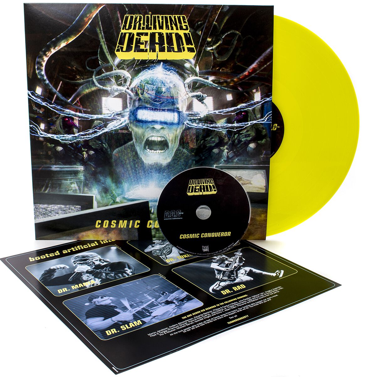 Image of Dr. Living Dead Cosmic conqueror LP & CD Standard