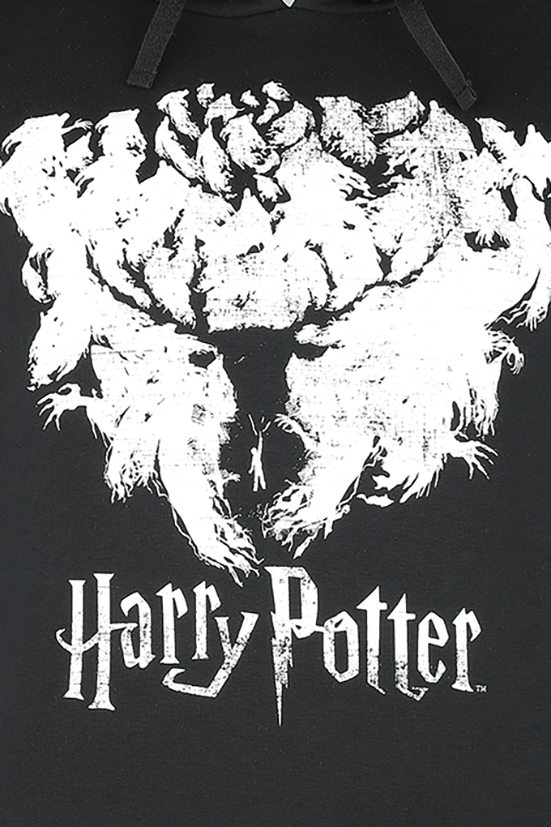 Harry Potter Patronus Kapuzenpullover schwarz