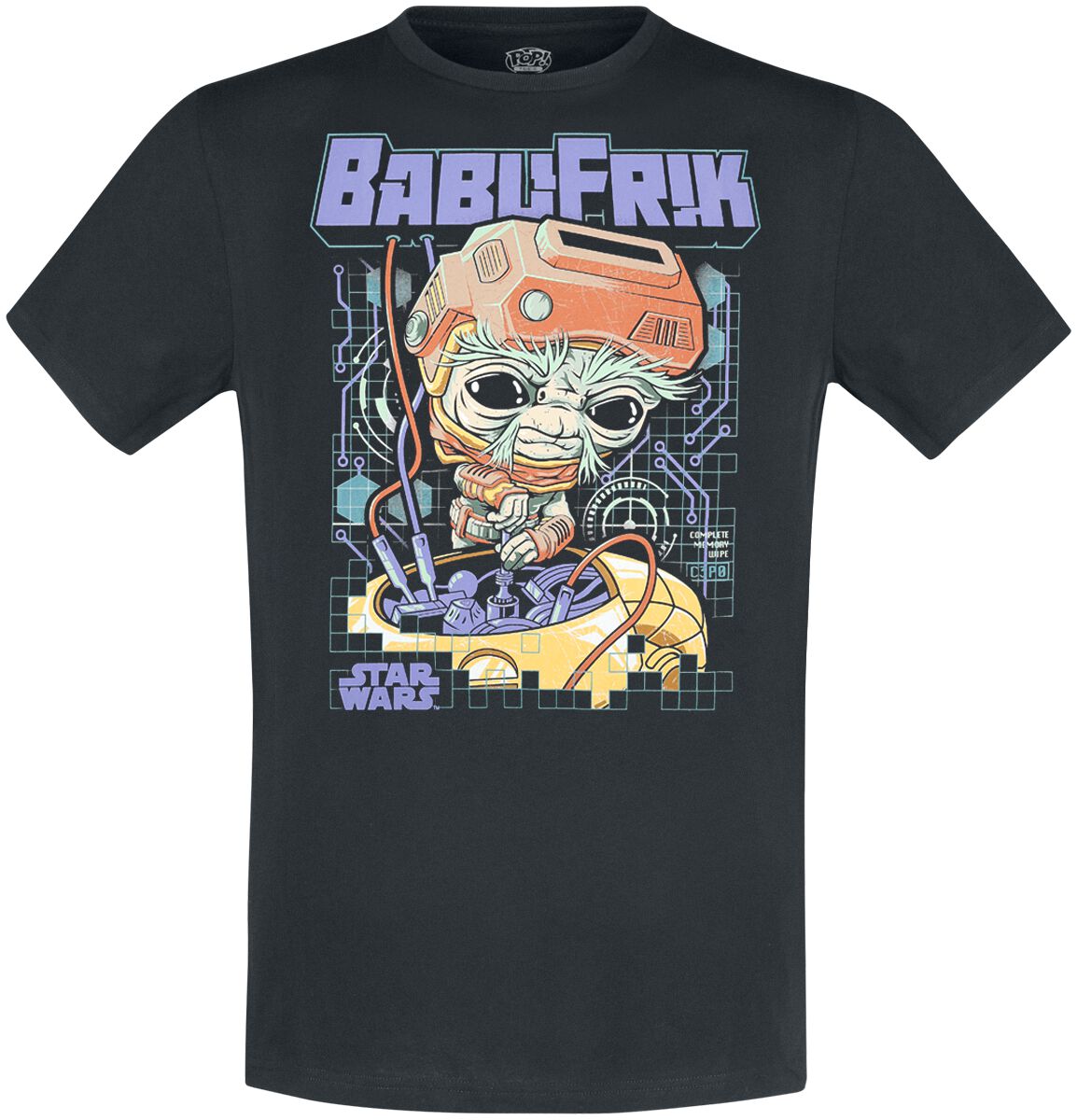 Funko Star Wars - Babu Frick Tech T-Shirt black
