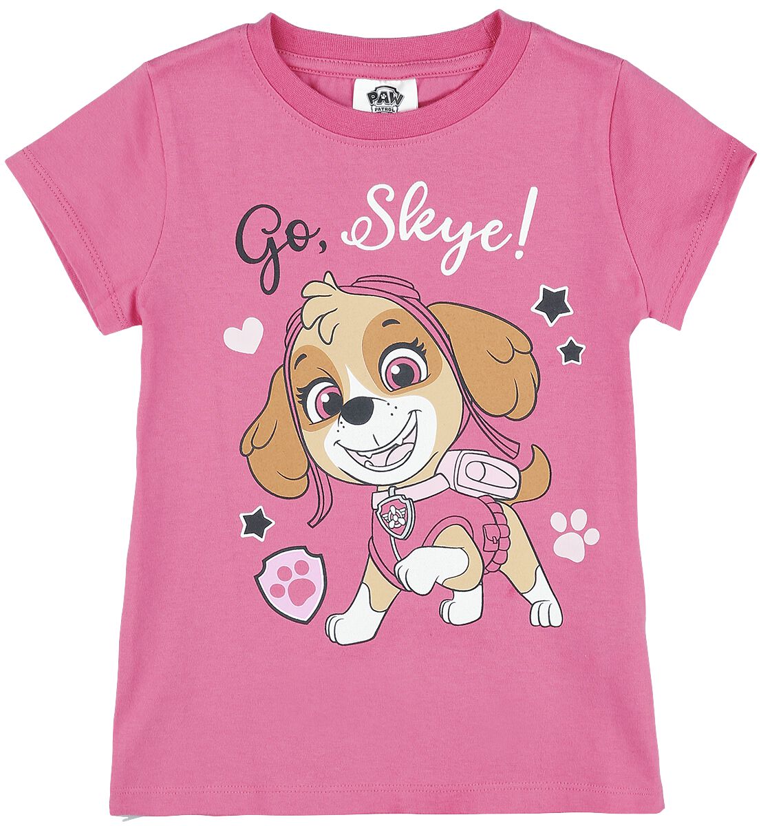 Paw Patrol Go, Skye! T-Shirt pink