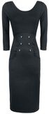 Rockabilly Dress, Black Premium by EMP, Mittellanges Kleid