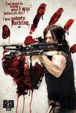 Daryl Dixon - Bloody Hands, The Walking Dead, Poster
