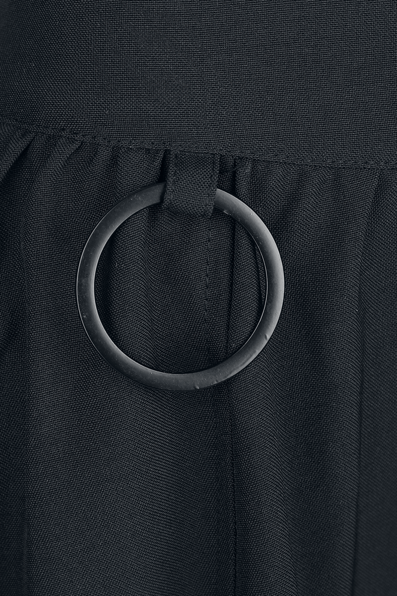 Thumbnail - KIHILIST by KILLSTAR Eryssa Midi Skirt Mittellanger Rock schwarz in XL