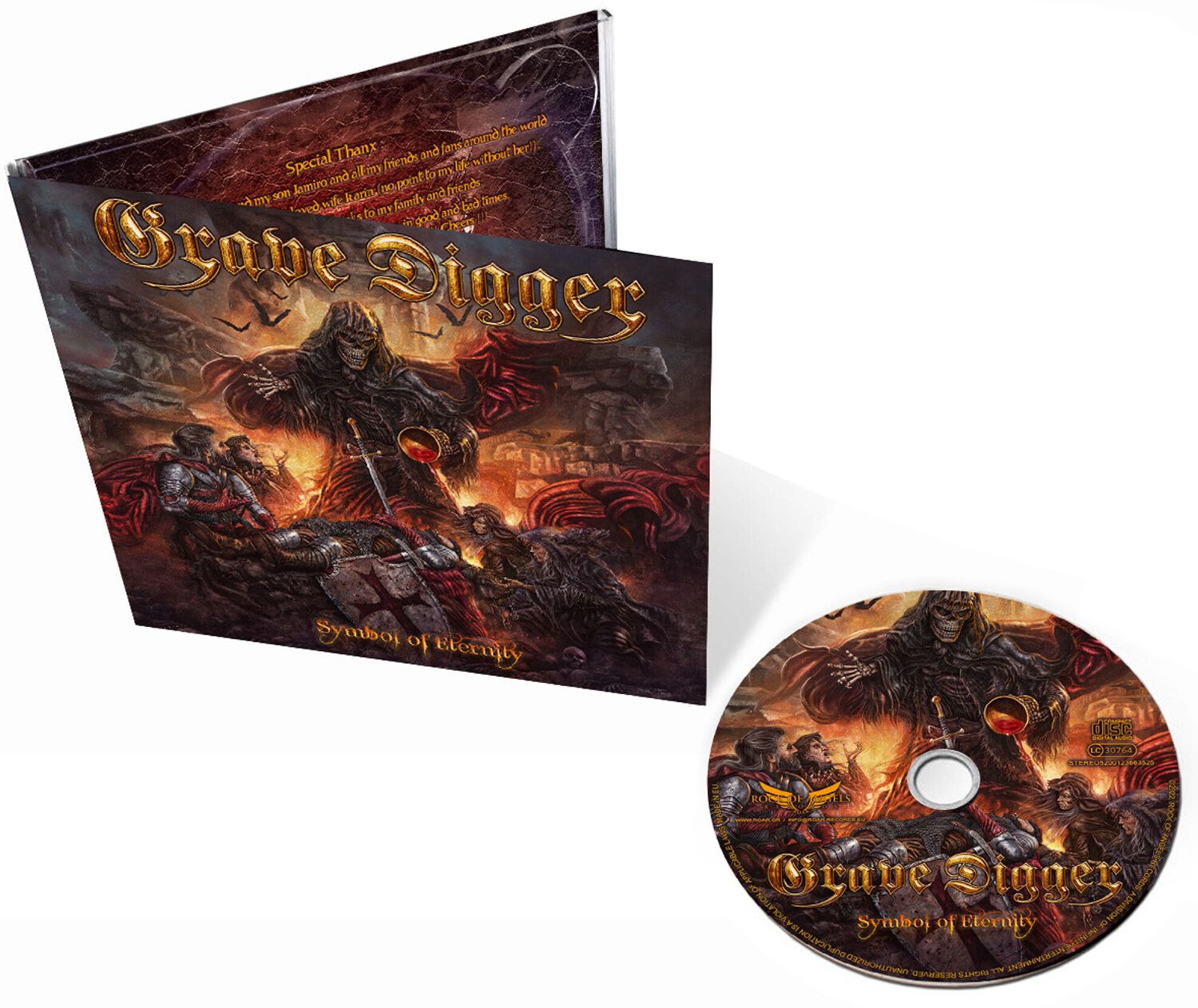 Image of CD di Grave Digger - Symbol of eternity - Unisex - standard