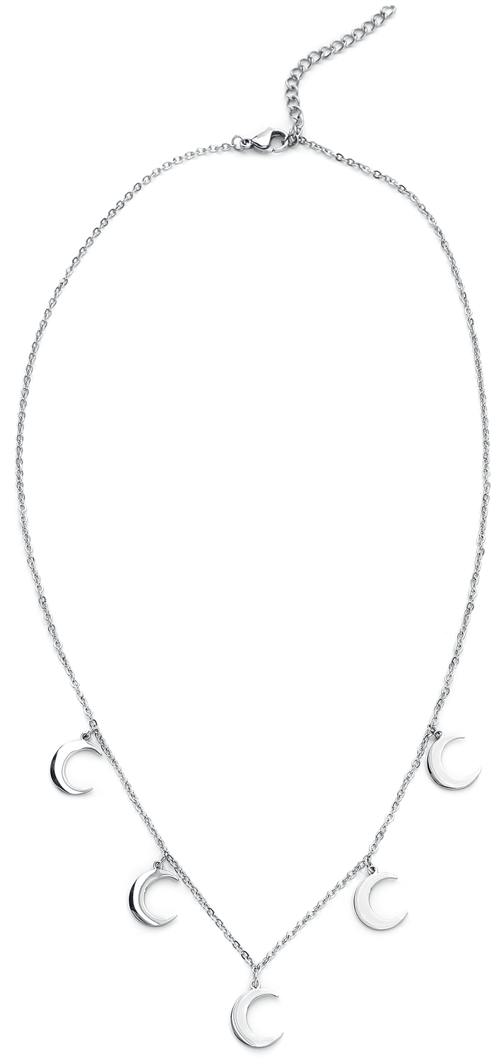 Mysterium® Little Moon Necklace Halskette silberfarben