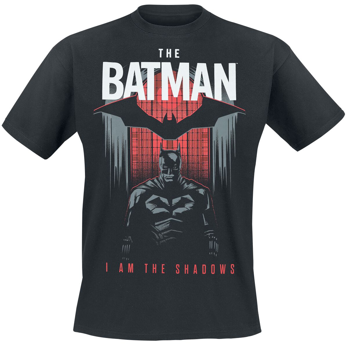 Batman The Batman – I Am The Shadows T-Shirt schwarz Batman The Batman – I Am The Shadows T-Shirt schwarz