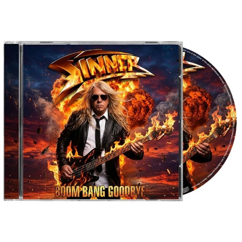 CD  di Sinner - Boom Bang Goodbye - Non Specificato - standard
