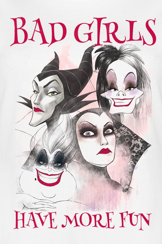 Filme & Serien Disney Bösewichte Bad Girls Have More Fun | Disney Villains T-Shirt